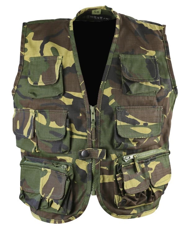 KINDER TACTICAL VEST VERSTELBAAR