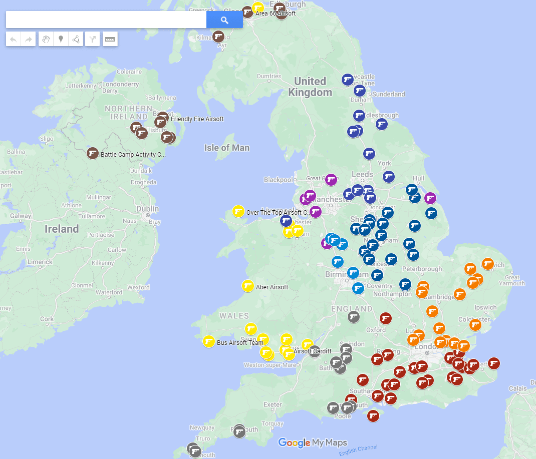 Airsoft Game Sites Directory. All UK Airsoft sites listed